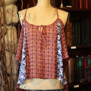 inTu never worn, boho summer top
